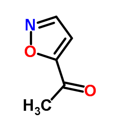 1-(5-异恶唑基)乙酮结构式