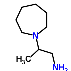2-(1-Azepanyl)-1-propanamine结构式