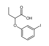 2-(3-Iodophenoxy)butanoic acid结构式