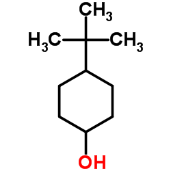 4-叔丁基环己醇 (顺反混合物)结构式