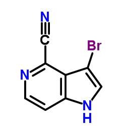 3-Bromo-1H-pyrrolo[3,2-c]pyridine-4-carbonitrile picture