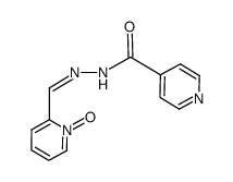 N'-((N-oxide-pyridin-2-yl)methylene)isonicotinohydrazide结构式