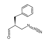 (2S)-3-azido-2-benzyl-propanal结构式