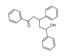 5-hydroxy-1,3,5-triphenylpentan-1-one结构式