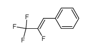 (Z)-<2,3,3,3-Tetrafluoro-1-propenyl>benzene Structure