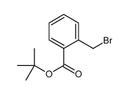 tert-butyl 2-(bromomethyl)benzoate结构式