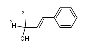 [αα-2H2]cinnamyl alcohol Structure
