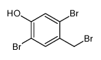 2,5-dibromo-4-(bromomethyl)phenol Structure
