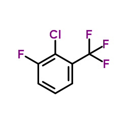 2-Chloro-1-fluoro-3-(trifluoromethyl)benzene Structure