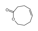 3,4,7,8-tetrahydro-2H-oxonin-9-one结构式