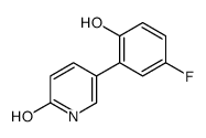 5-(5-fluoro-2-hydroxyphenyl)-1H-pyridin-2-one Structure
