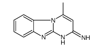 (9CI)-4-甲基嘧啶并[1,2-a]苯并咪唑-2-胺结构式