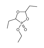 2-ethoxy-3,5-diethyl-1,4,2λ5-dioxaphospholane 2-oxide结构式
