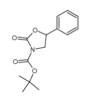tert-butyl 2-oxo-5-phenyloxazolidine-3-carboxylate Structure