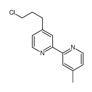 2-[4-(3-chloropropyl)pyridin-2-yl]-4-methylpyridine结构式