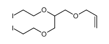 1,2-bis(2-iodoethoxy)-3-prop-2-enoxypropane结构式