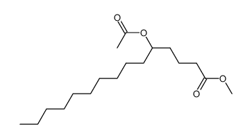 methyl 5-acetoxy pentadecanoate Structure