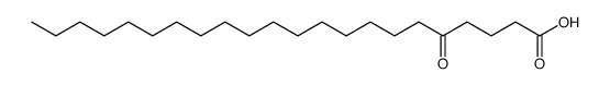 5-oxo-docosanoic acid Structure