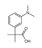 2-(3-二甲基氨基-苯基)-2-甲基-丙酸结构式