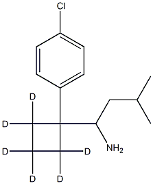 Didesmethyl Sibutramine-d6 Structure