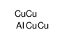 alumane,copper(3:4) Structure