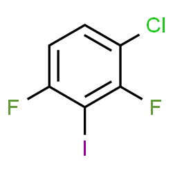1-Chloro-2,4-difluoro-3-iodobenzene Structure