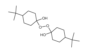 1,1'-dioxydi(4-t-butylcyclohexan-1-ol)结构式