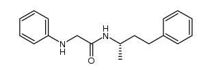 2-(phenylamino)-N-(4-phenylbutan-2-yl)ethanamide结构式