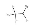 2-bromo-1,1,1,2-tetrafluoroethane structure
