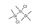 ClMe2Si–Si(Cl)Me–SiMe3 Structure