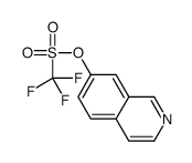 isoquinolin-7-yl trifluoromethanesulfonate Structure