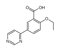 2-乙氧基-5-(嘧啶-4-基)苯甲酸结构式