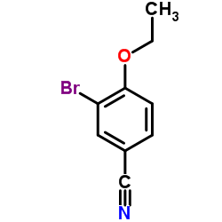 3-Bromo-4-ethoxybenzonitrile Structure
