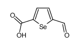 2-Selenophenecarboxylic acid, 5-formyl- (8CI,9CI)结构式