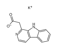 β-carboline potassium salt Structure