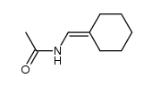 N-(methylenecyclohexane)acetamide结构式