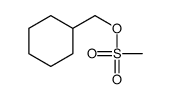 cyclohexylmethyl methanesulfonate结构式