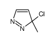 3-chloro-3-methylpyrazole Structure