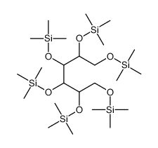 三甲基甲硅烷基-D-(+)-甘露醇结构式