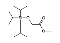 Methyl (2R)-2-[(triisopropylsilyl)oxy]propanoate Structure