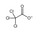 trichloroacetate Structure