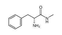 (R)-2-氨基-N-甲基-3-苯基丙酰胺结构式