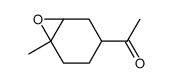Ethanone, 1-(6-methyl-7-oxabicyclo[4.1.0]hept-3-yl)- (9CI) Structure