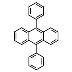 9,10-二苯基蒽结构式