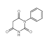 2,4,6(1H,3H,5H)-Pyrimidinetrione,1-phenyl-结构式