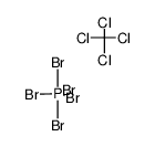 tetrachloro-methane, compound with phosphorus (V)-bromide Structure