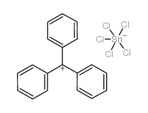 triphenylcarbenium pentachlorostannate Structure