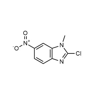 2-氯-1-甲基-6-硝基-1H-苯并[d]咪唑结构式