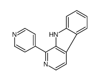 1-pyridin-4-yl-9H-pyrido[3,4-b]indole Structure