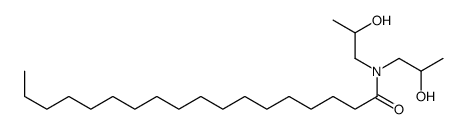 N,N-bis(2-hydroxypropyl)octadecanamide Structure